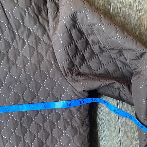 FDJ Quilted Puffer Jacket, Size S Petite - Picture 6 of 8